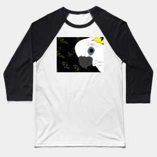 Cockatoo with Wattle Baseball T-Shirt